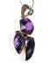 STERLING SILVER AMETHYST NECKLACE at Ross's Online Art Auctions