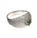 STERLING SILVER COLOURED STONE COSTUME RING at Ross's Online Art Auctions