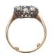MID-CARAT GOLD SAPPHIRE AND DIAMOND RING at Ross's Online Art Auctions