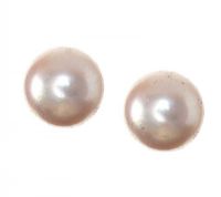 PLATINUM CULTURED PEARL EARRINGS at Ross's Online Art Auctions