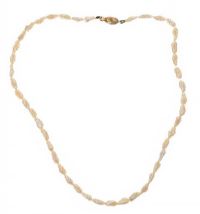 14CT GOLD FRESHWATER PEARL STRAND
 at Ross's Online Art Auctions