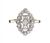 
9CT GOLD DIAMOND RING
 at Ross's Online Art Auctions