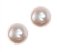 14CT GOLD CULTURED PEARL EARRINGS at Ross's Online Art Auctions