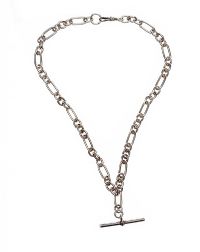 STERLING SILVER ALBERT CHAIN at Ross's Online Art Auctions