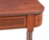 GEORGIAN MAHOGANY D-END SIDE TABLE at Ross's Online Art Auctions