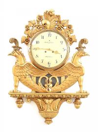 19TH CENTURY CARTEL WALL CLOCK at Ross's Online Art Auctions