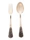 SILVER CASED TEA SPOONS & PASTRY FORKS at Ross's Online Art Auctions