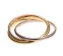 CARTIER 18CT GOLD TRILOGY RING at Ross's Online Art Auctions