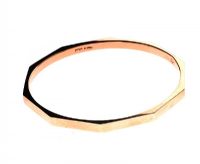 9CT GOLD SLAVE BANGLE at Ross's Online Art Auctions