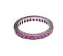 PLATINUM RUBY ETERNITY RING at Ross's Online Art Auctions