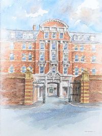 ROYAL VICTORIA HOSPITAL by Kieran Doyle O'Brien at Ross's Online Art Auctions
