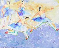 BALLET DANCERS by Alexander Ford at Ross's Online Art Auctions