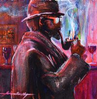 NO SMOKING by Simon Bradley at Ross's Online Art Auctions