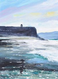 CASTLEROCK BEACH by Eileen McKeown at Ross's Online Art Auctions