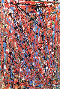JACKSON POLLOCK CONCLUSION by David Wilson at Ross's Online Art Auctions