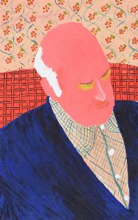 PORTRAIT OF A MAN by Alan Spence at Ross's Online Art Auctions