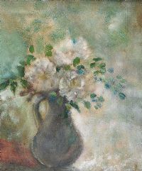 STILL LIFE, FLOWERS by Barbara Gotto at Ross's Online Art Auctions