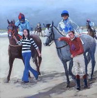 OMEY RACES by Cecil Maguire RUA at Ross's Online Art Auctions
