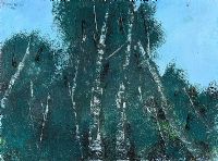 THROUGH THE TREES by Jeff Adams at Ross's Online Art Auctions