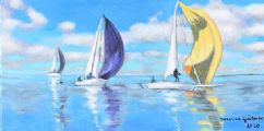 WIND ON THE WAY by Josephine Guilfoyle at Ross's Online Art Auctions