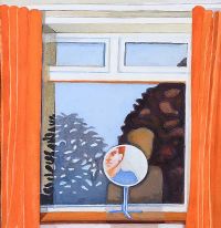 FACE AT THE WINDOW by Catriona Clarke at Ross's Online Art Auctions