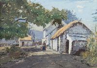 UP BEHIND MUCKISH, DONEGAL by Theo J. Gracey RUA at Ross's Online Art Auctions
