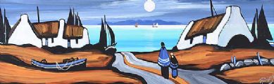THE WIDE MOON BAY by J.P. Rooney at Ross's Online Art Auctions