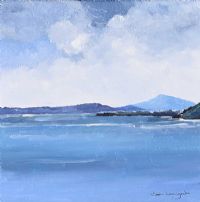DOWNINGS COASTAL VIEW by Sean Lorinyenko at Ross's Online Art Auctions
