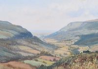 VALE OF GLENARIFF, COUNTY ANTRIM by George Trevor at Ross's Online Art Auctions