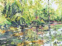 GOING WITH THE FLOW by Dorothee Roberts at Ross's Online Art Auctions