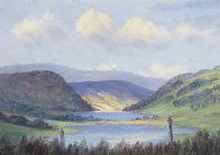 GLENDALOUGH by William K. McCaughan at Ross's Online Art Auctions