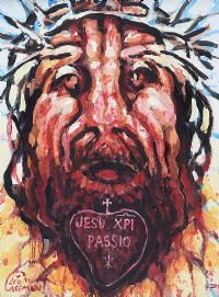 PORTRAIT OF CHRIST by Leo Casement at Ross's Online Art Auctions