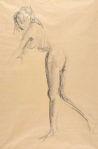 FEMALE NUDE STUDY by Marie Kearney at Ross's Online Art Auctions