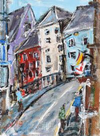 THE VILLAGE by Danny Smith at Ross's Online Art Auctions