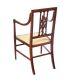 EDWARDIAN INLAID MAHOGANY ARMCHAIR at Ross's Online Art Auctions