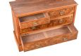 VICTORIAN BURR WALNUT CHEST OF DRAWERS at Ross's Online Art Auctions