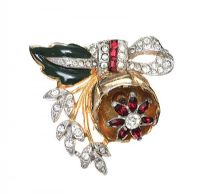 TRIFARI VINTAGE BROOCH at Ross's Online Art Auctions