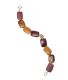 
JASPER BEADED BRACELET WITH STERLING SILVER GILT CLASP at Ross's Online Art Auctions