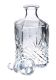 CUT GLASS WHISKEY DECANTER at Ross's Online Art Auctions