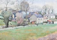 MILLTOWN, BALLYLESSON ROAD by Romeo Charles Toogood RUA ARCA at Ross's Online Art Auctions