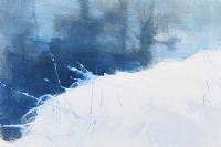 SNOW BY THE WATER'S EDGE by Tom Carr HRHA HRUA at Ross's Online Art Auctions