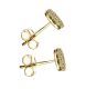 18CT GOLD YELLOW DIAMOND EARRINGS at Ross's Online Art Auctions