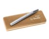 SHEAFFER STAINLESS STEEL FOUNTAIN PEN WITH DISPLAY BOX at Ross's Online Art Auctions