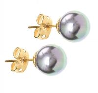 FAUX PEARL STUD EARRINGS at Ross's Online Art Auctions