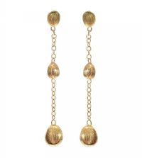 MARCO BICEGO 18CT GOLD DROP EARRINGS at Ross's Online Art Auctions