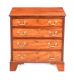 ANTIQUE MINIATURE MAHOGANY CHEST OF DRAWERS at Ross's Online Art Auctions