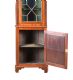 EDWARDIAN INLAID MAHOGANY CORNER CABINET at Ross's Online Art Auctions
