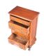 PAIR OF MAHOGANY FOUR DRAWER CHESTS at Ross's Online Art Auctions