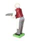VINTAGE MOULDED FIGURE OF A WAITER at Ross's Online Art Auctions