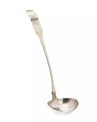 IRISH SILVER LADLE at Ross's Online Art Auctions